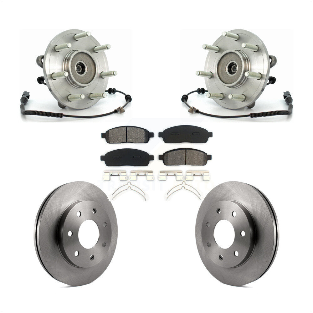 Transit Auto KBB-105951 Wheel Bearing and Hub Assembly for 2005-2008 Ford F-150, Lincoln Mark LT - Front product image