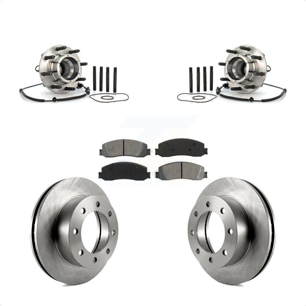 Transit Auto KBB-105953 Wheel Bearing and Hub Assembly for 2008-2010 Ford F-350 Super Duty - Front product image