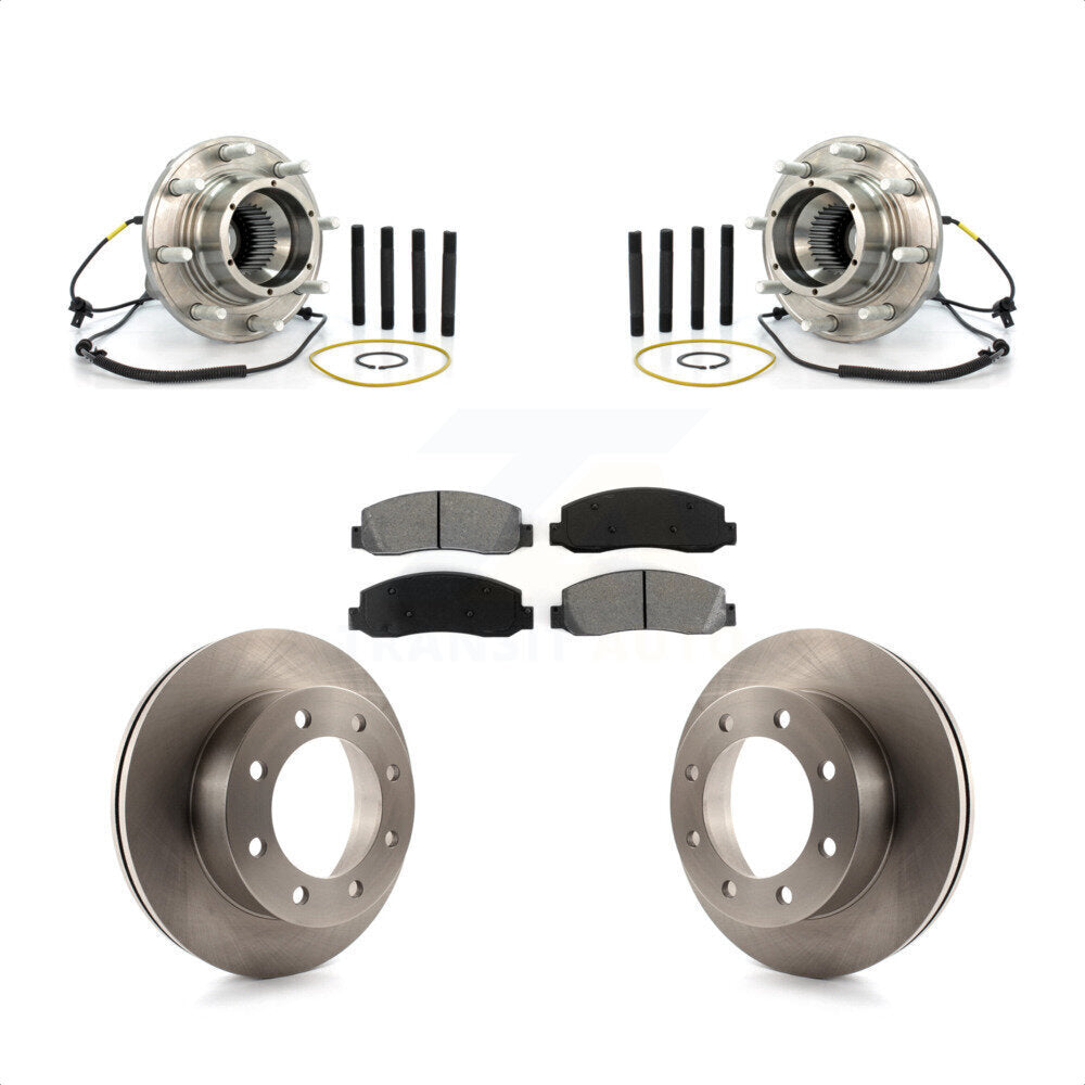 Transit Auto KBB-105957 Wheel Bearing and Hub Assembly for 2005-2010 Ford F-350 Super Duty - Front product image