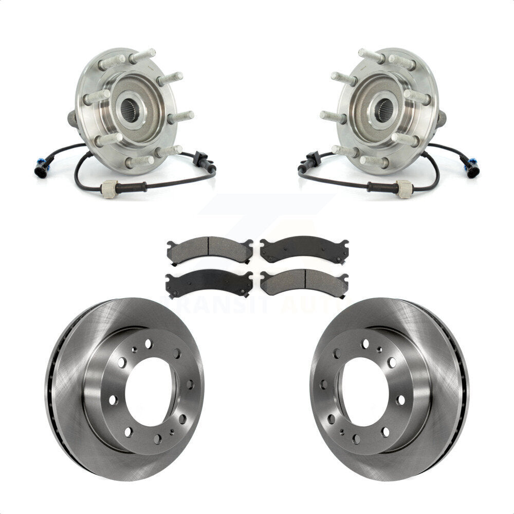 Transit Auto KBB-105961 Wheel Bearing and Hub Assembly for 2004-2007 Chevrolet Silverado 3500 Classic, GMC Sierra 3500 Classic, Chevrolet Silverado 3500 & more - Front product image