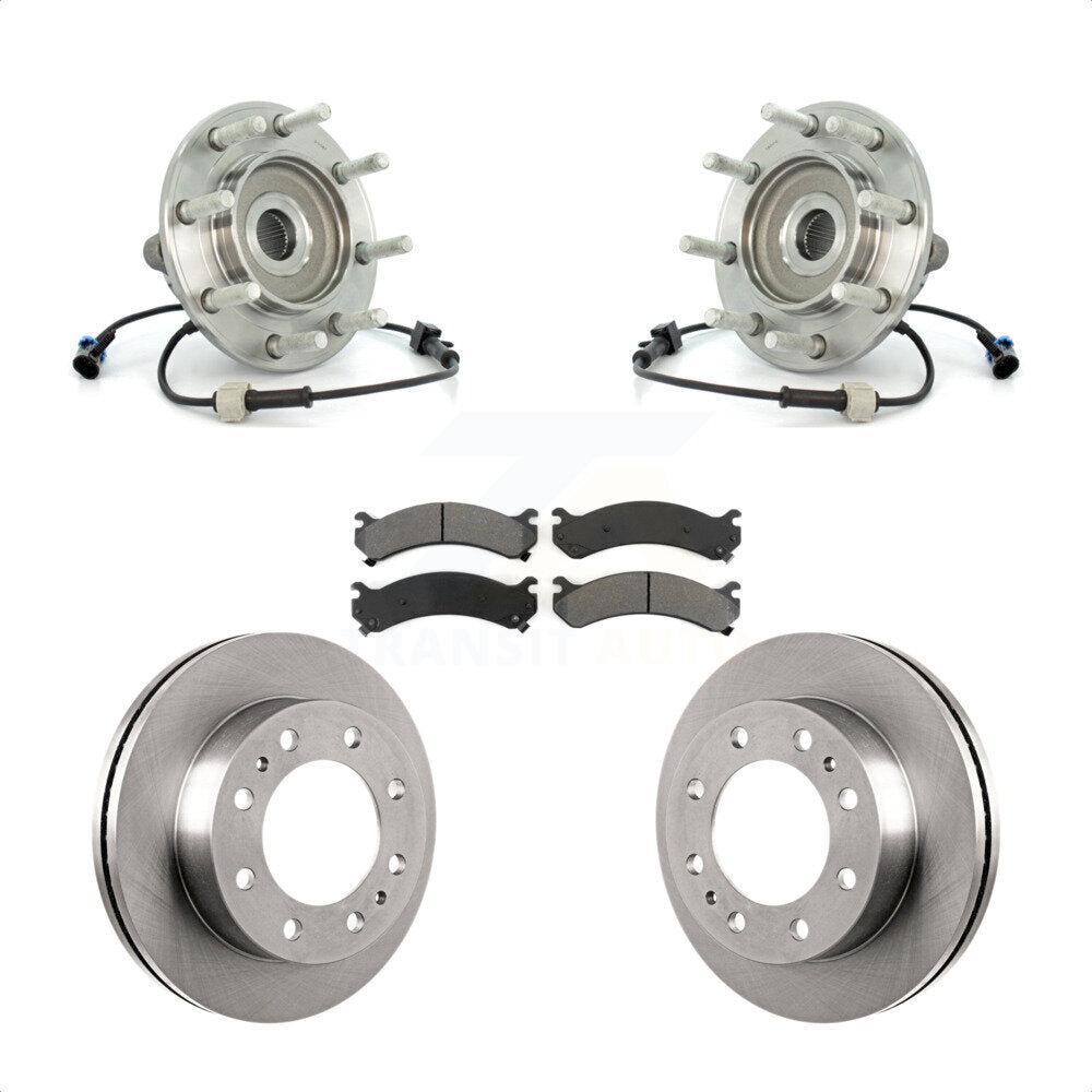 Transit Auto KBB-105962 Wheel Bearing and Hub Assembly for 2001-2007 Chevrolet Silverado 3500 Classic, GMC Sierra 3500 Classic, Chevrolet Silverado 3500 & more - Front product image