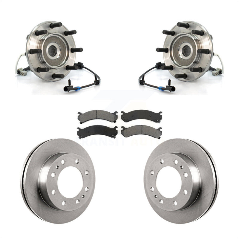 Transit Auto KBB-105963 Wheel Bearing and Hub Assembly for 2001-2007 GMC Sierra 3500 Classic, Chevrolet Silverado 3500, GMC Sierra 3500 - Front product image