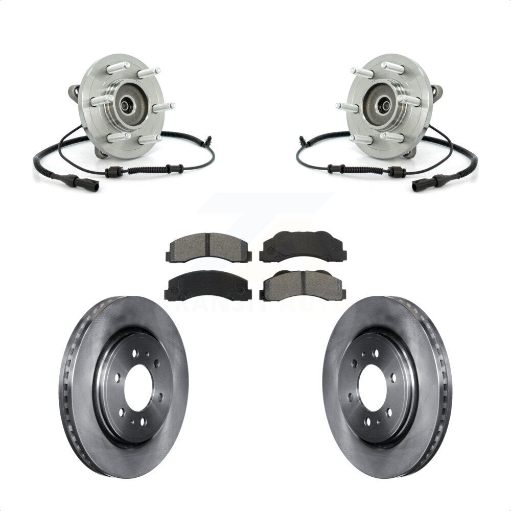 Transit Auto KBB-105970 Wheel Bearing and Hub Assembly for 2010 Ford Expedition, Lincoln Navigator - Front product image