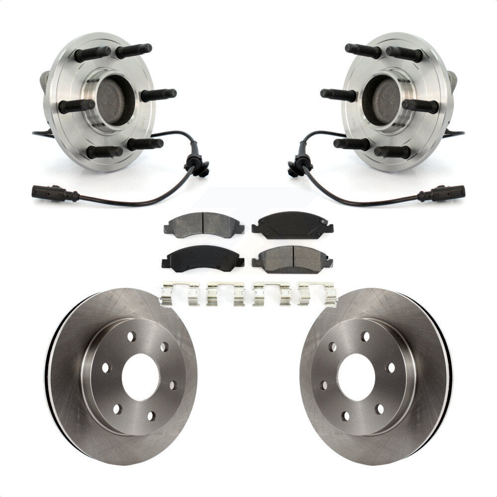 Transit Auto KBB-105976 Wheel Bearing and Hub Assembly for 2007 GMC Sierra 1500 - Front product image