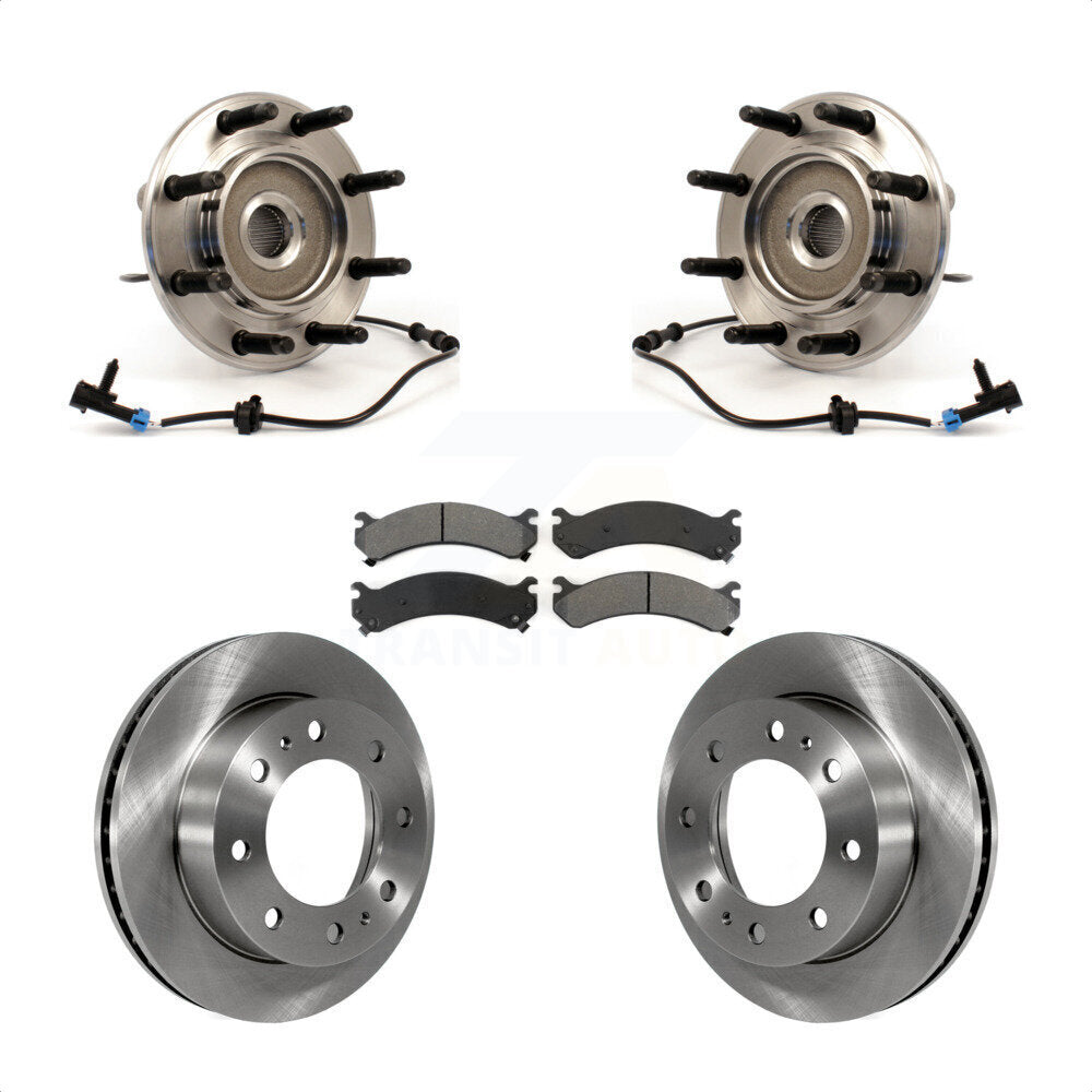 Transit Auto KBB-105981 Wheel Bearing and Hub Assembly for 2007-2013 Chevrolet Suburban 2500, GMC Yukon XL 2500, Hummer H2 & more - Front product image