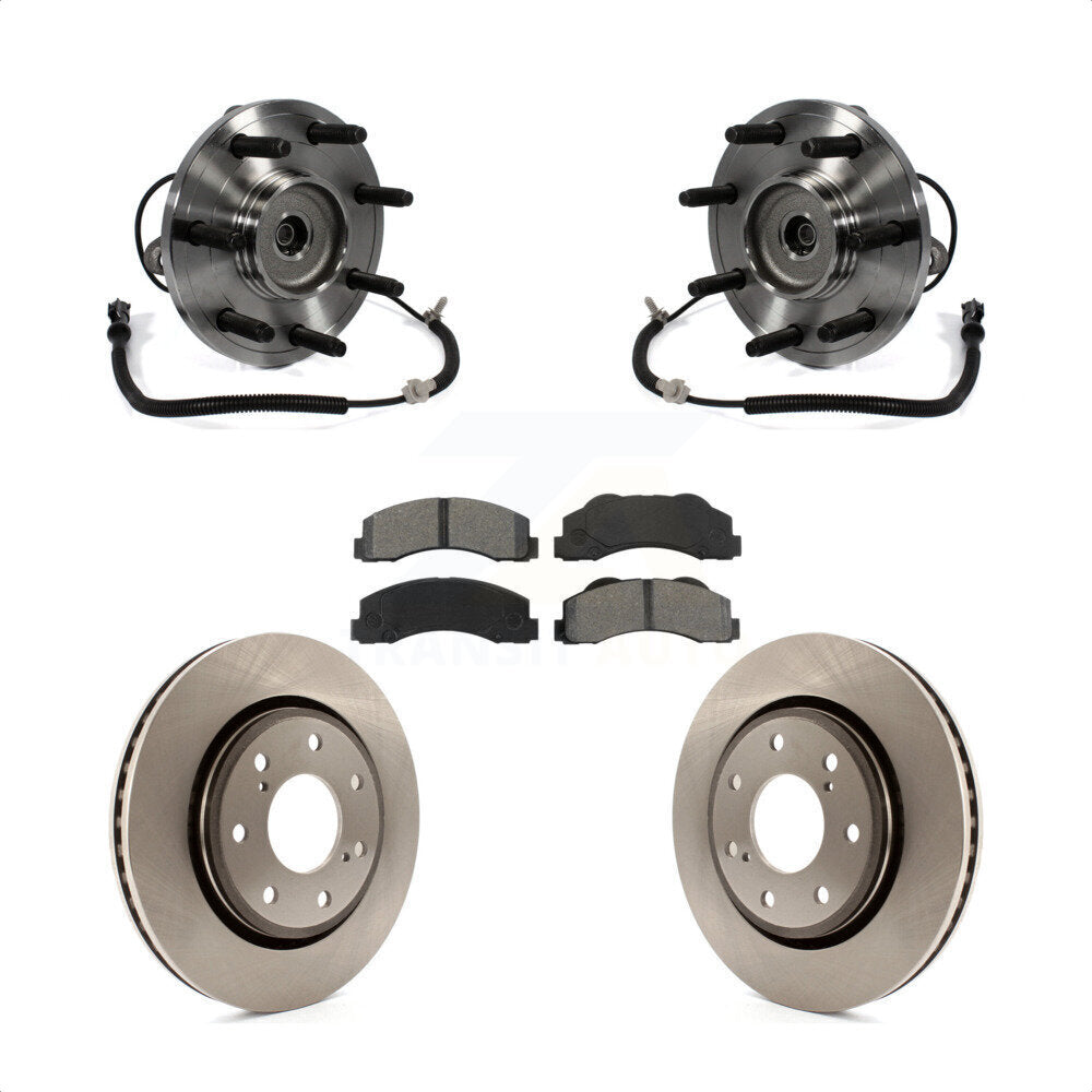 Transit Auto KBB-105990 Wheel Bearing and Hub Assembly for 2010 Ford F-150 - Front product image