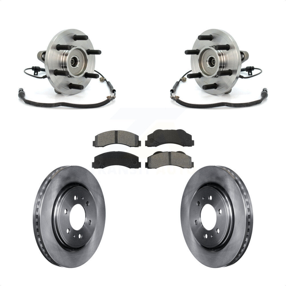 Transit Auto KBB-105991 Wheel Bearing and Hub Assembly for 2010 Ford F-150 - Front product image