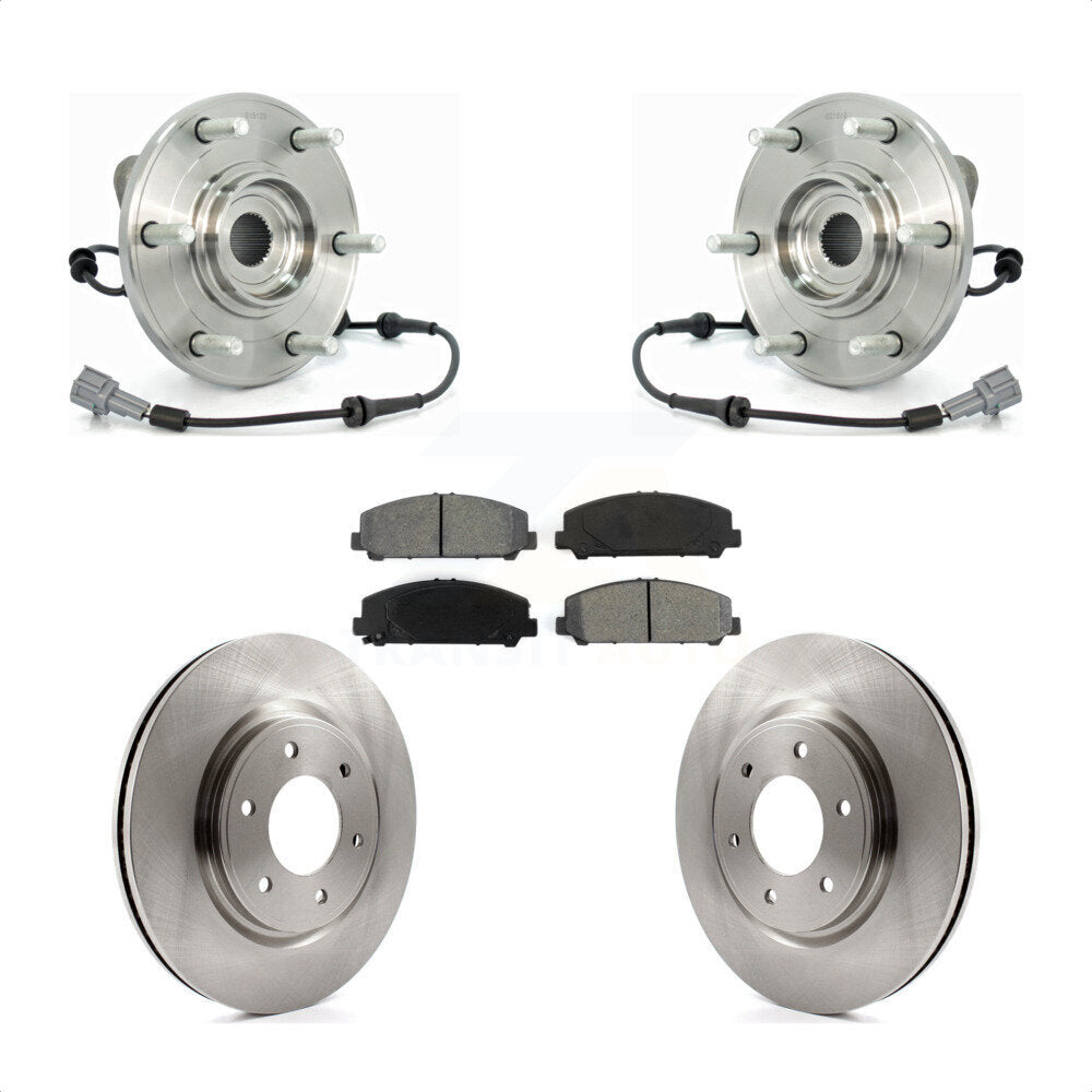 Transit Auto KBB-105997 Wheel Bearing and Hub Assembly for 2008-2012 Nissan Armada, Nissan TITAN, INFINITI QX56 - Front product image