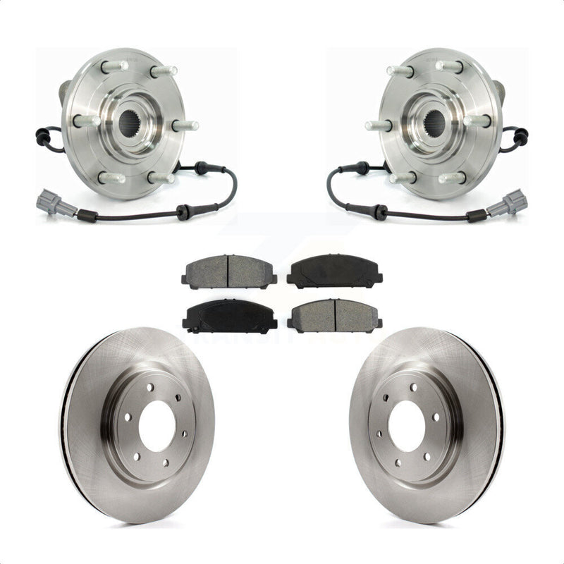 Transit Auto KBB-105997 Wheel Bearing and Hub Assembly for 2008-2012 Nissan Armada, Nissan TITAN, INFINITI QX56 - Front product image