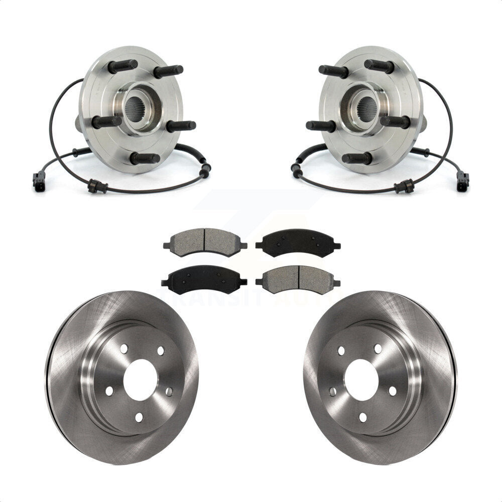 Transit Auto KBB-105998 Wheel Bearing and Hub Assembly for 2009-2011 Ram 1500, Dodge Ram 1500 - Front product image