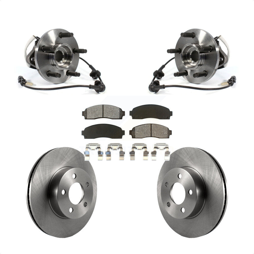 Transit Auto KBB-105999 Wheel Bearing and Hub Assembly for 2005-2011 Ford Ranger, Mazda B4000 - Front product image
