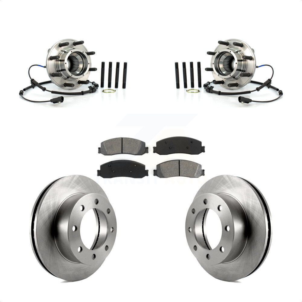 Transit Auto KBB-106000 Wheel Bearing and Hub Assembly for 2011 Ford F-250 Super Duty, Ford F-350 Super Duty - Front product image