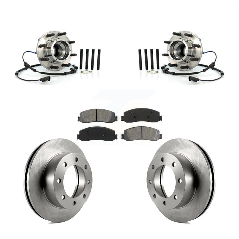 Transit Auto KBB-106000 Wheel Bearing and Hub Assembly for 2011 Ford F-250 Super Duty, Ford F-350 Super Duty - Front product image