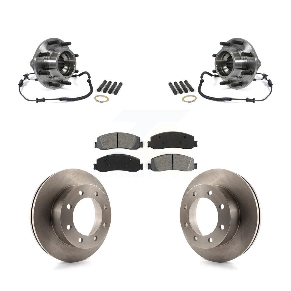 Transit Auto KBB-106004 Wheel Bearing and Hub Assembly for 2012 Ford F-350 Super Duty - Front product image