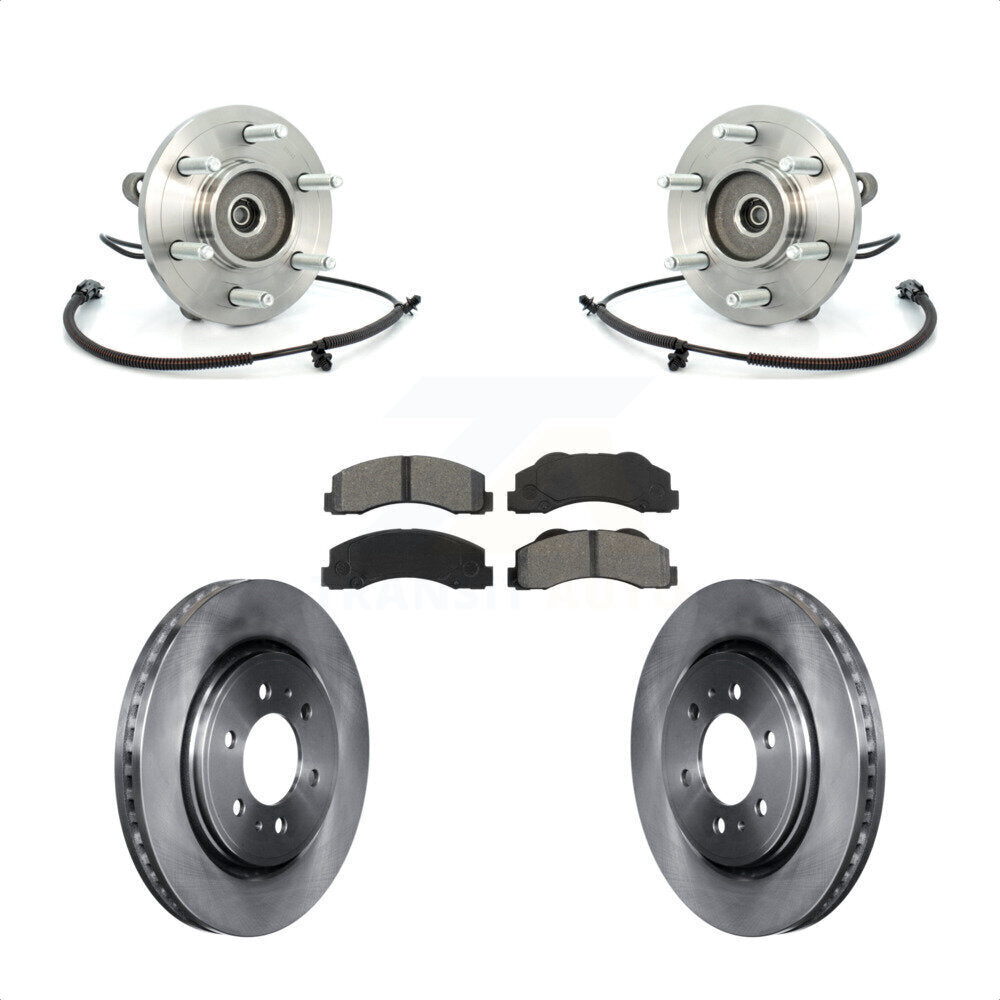 Transit Auto KBB-106011 Wheel Bearing and Hub Assembly for 2010-2014 Ford F-150, Ford Expedition, Lincoln Navigator - Front product image