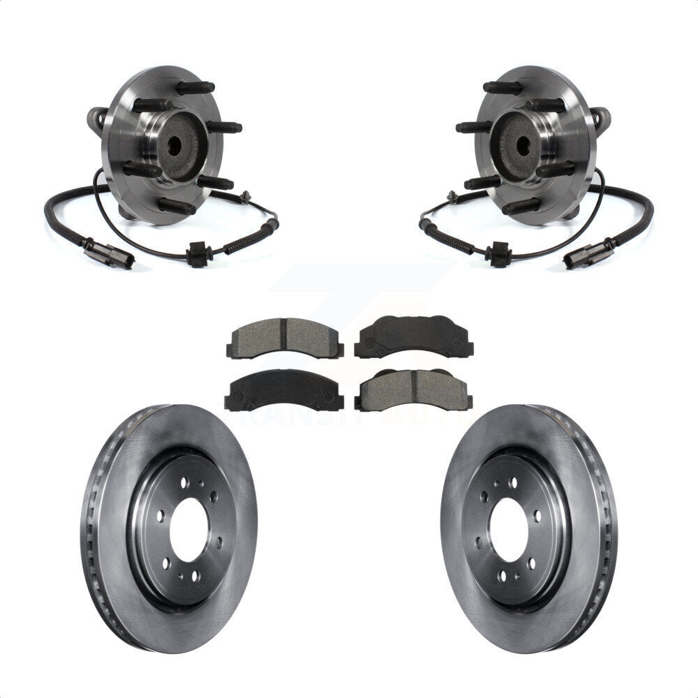 Transit Auto KBB-106012 Wheel Bearing and Hub Assembly for 2011-2014 Ford Expedition, Ford F-150, Lincoln Navigator - Front product image