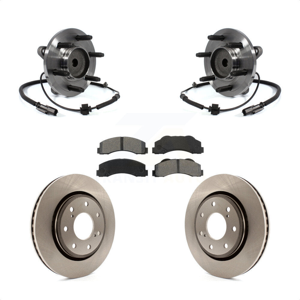 Transit Auto KBB-106013 Wheel Bearing and Hub Assembly for 2011-2014 Ford F-150 - Front product image