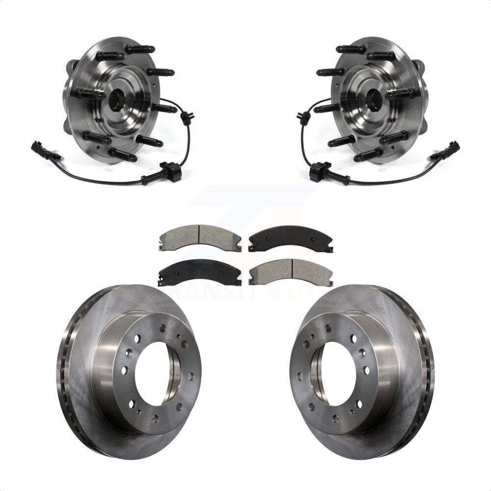 Transit Auto KBB-106014 Wheel Bearing and Hub Assembly for 2011-2019 Chevrolet Silverado 2500 HD, Chevrolet Silverado 3500 HD, GMC Sierra 2500 HD & more - Front product image