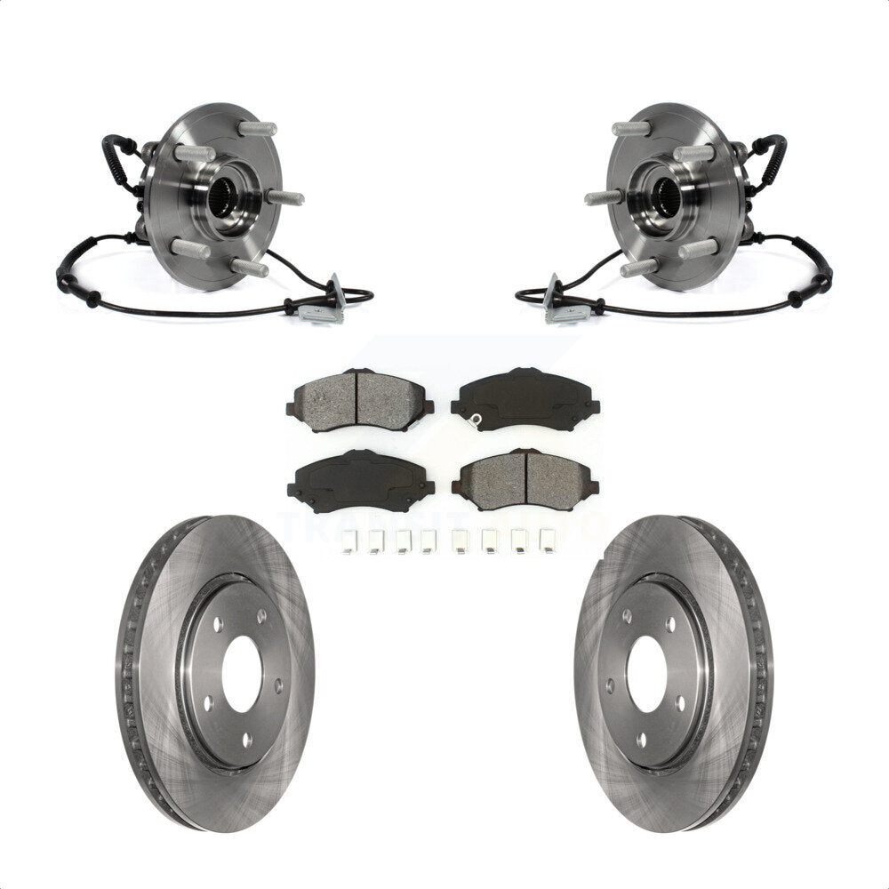 Transit Auto KBB-106016 Wheel Bearing and Hub Assembly for 2012-2016 Volkswagen Routan, Chrysler Town & Country, Dodge Grand Caravan & more - Front product image