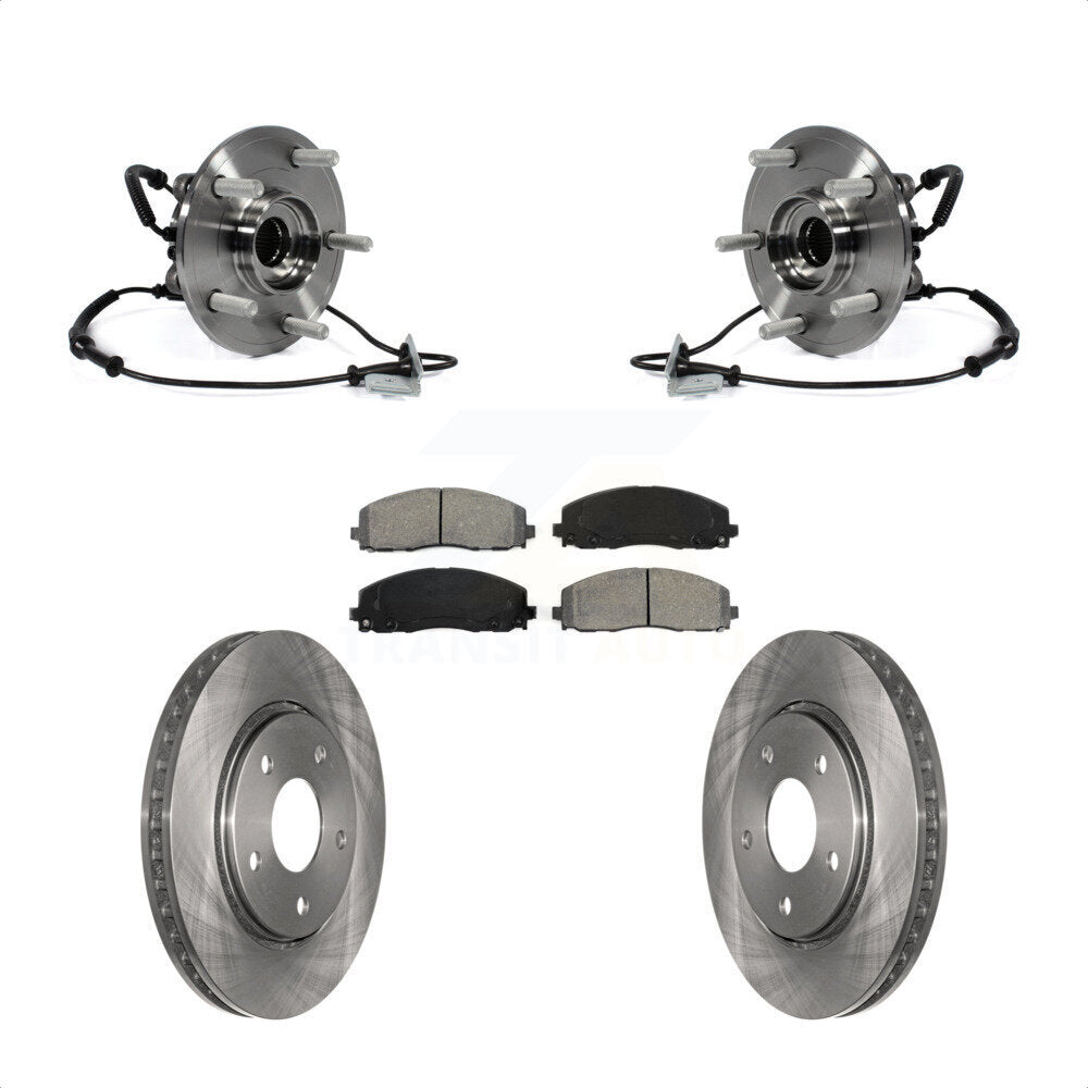Transit Auto KBB-106017 Wheel Bearing and Hub Assembly for 2017-2018 Dodge Grand Caravan - Front product image