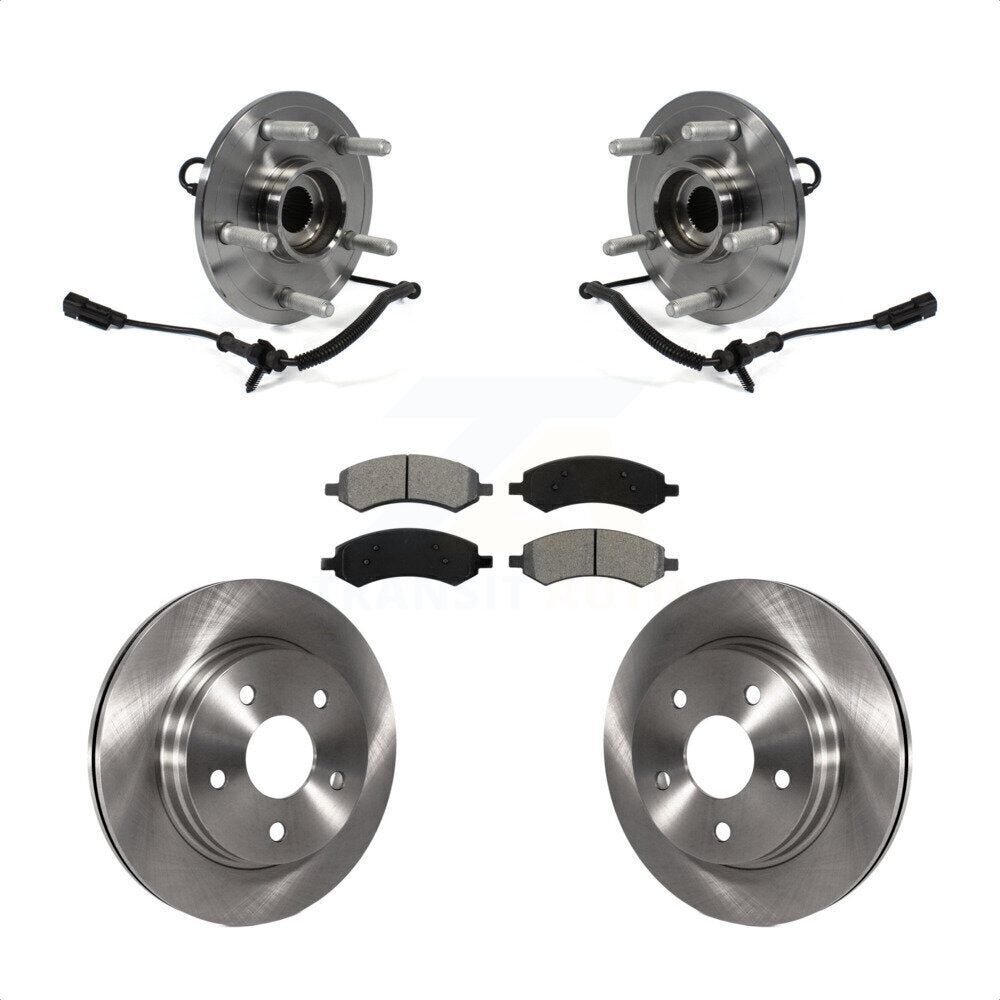 Transit Auto KBB-106020 Wheel Bearing and Hub Assembly for 2012-2022 Ram 1500 Classic, Ram 1500 - Front product image