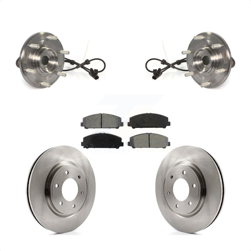 Transit Auto KBB-106023 Wheel Bearing and Hub Assembly for 2012-2015 Nissan Armada, Nissan TITAN - Front product image