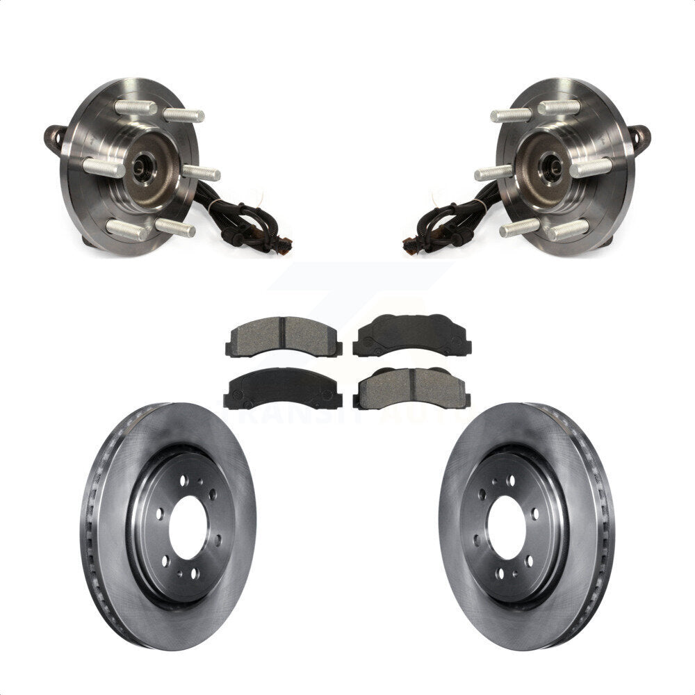Transit Auto KBB-106030 Wheel Bearing and Hub Assembly for 2015-2017 Ford F-150 - Front product image