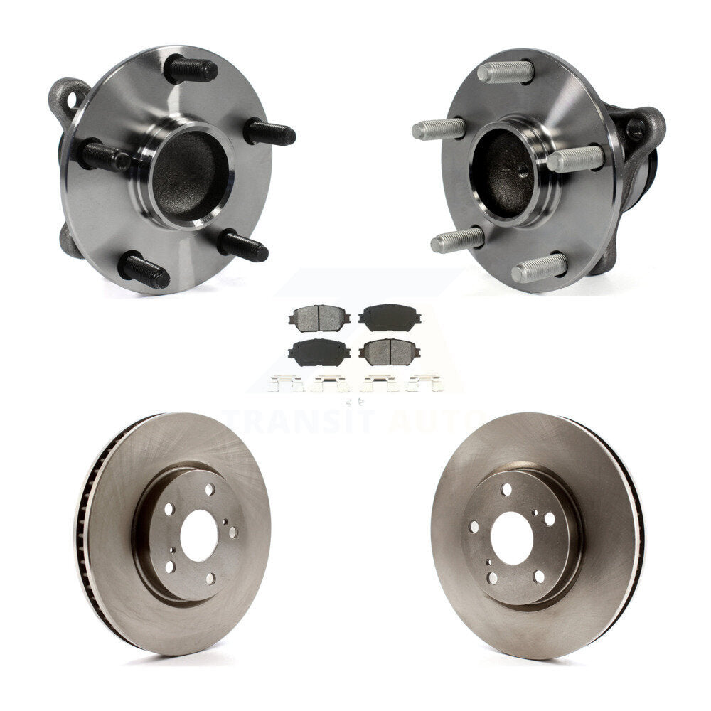 Transit Auto KBB-106032 Wheel Bearing and Hub Assembly for 2006-2015 Lexus IS250, Lexus GS300 - Front product image