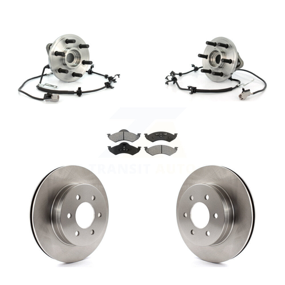 Transit Auto KBB-106040 Wheel Bearing and Hub Assembly for 2000-2002 Dodge Dakota, Dodge Durango - Front product image