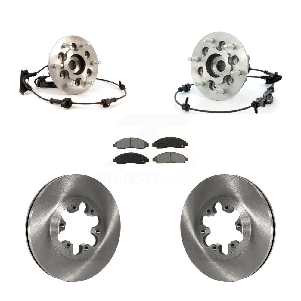 Transit Auto KBB-106054 Wheel Bearing and Hub Assembly for 2004-2008 GMC Canyon, Isuzu i-370, Isuzu i-350 & more - Front product image