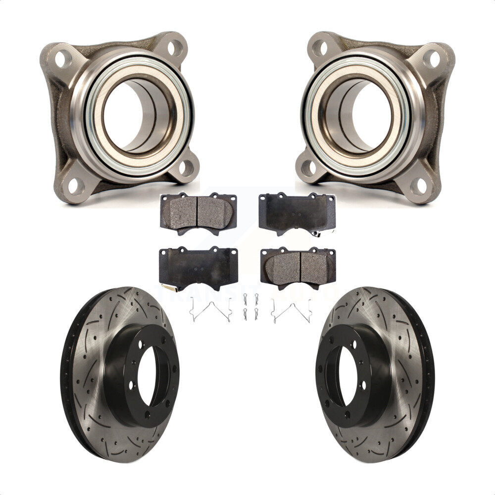 Transit Auto KBB-106056 Wheel Bearing Assembly for 2003-2023 Toyota Tacoma, Toyota FJ Cruiser, Toyota 4Runner - Front product image