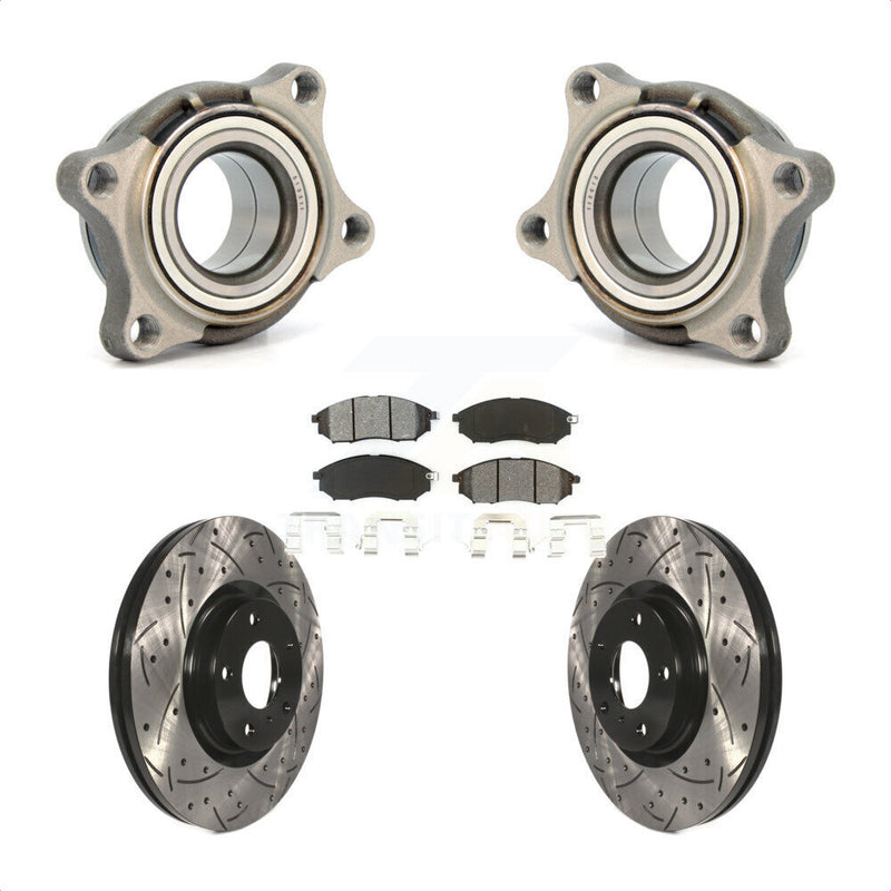 Transit Auto KBB-106059 Wheel Bearing Assembly for 2006 INFINITI G35 - Front product image