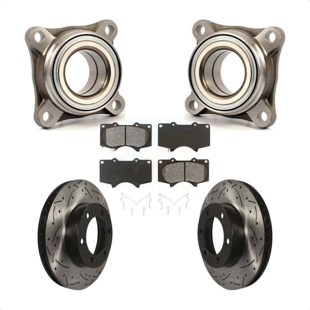 Transit Auto KBB-106060 Wheel Bearing Assembly for 2003-2023 Toyota Tacoma, Toyota FJ Cruiser, Toyota 4Runner - Front product image