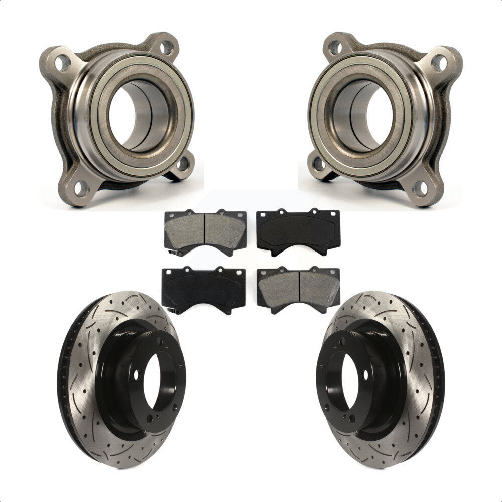Transit Auto KBB-106062 Wheel Bearing Assembly for 2007-2022 Toyota Land Cruiser, Lexus LX570, Toyota Sequoia & more - Front product image