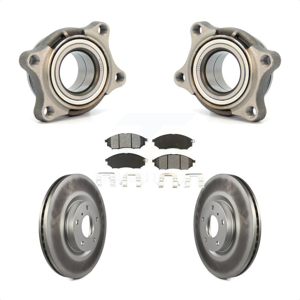 Transit Auto KBB-106078 Wheel Bearing Assembly for 2006 INFINITI G35 - Front product image