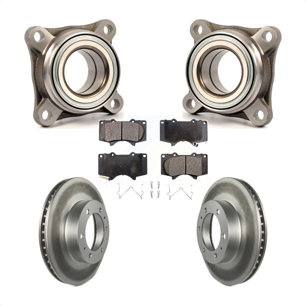 Transit Auto KBB-106091 Wheel Bearing Assembly for 2003-2023 Toyota Tacoma, Toyota FJ Cruiser, Toyota 4Runner - Front product image