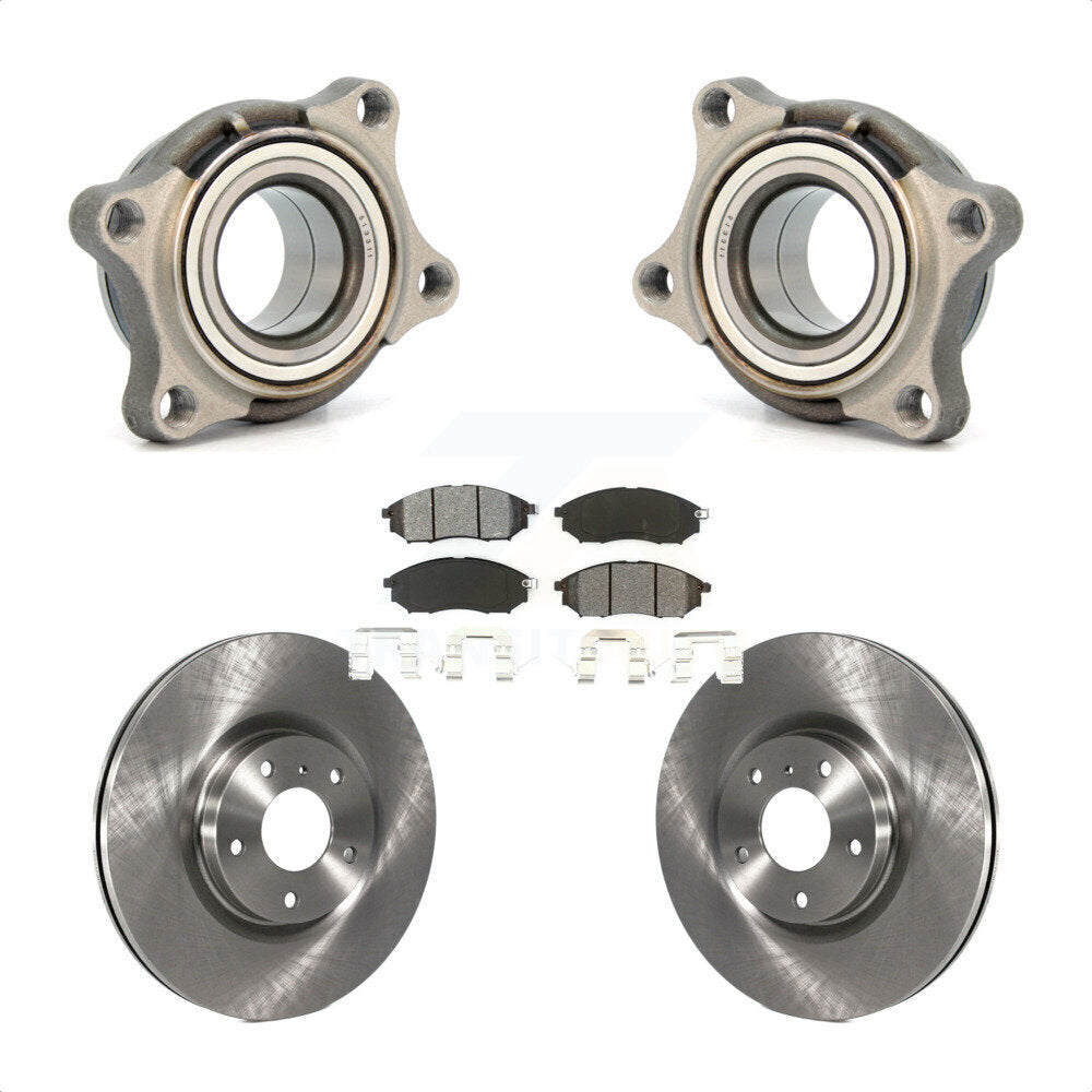 Transit Auto KBB-106110 Wheel Bearing Assembly for 2006 INFINITI G35 - Front product image