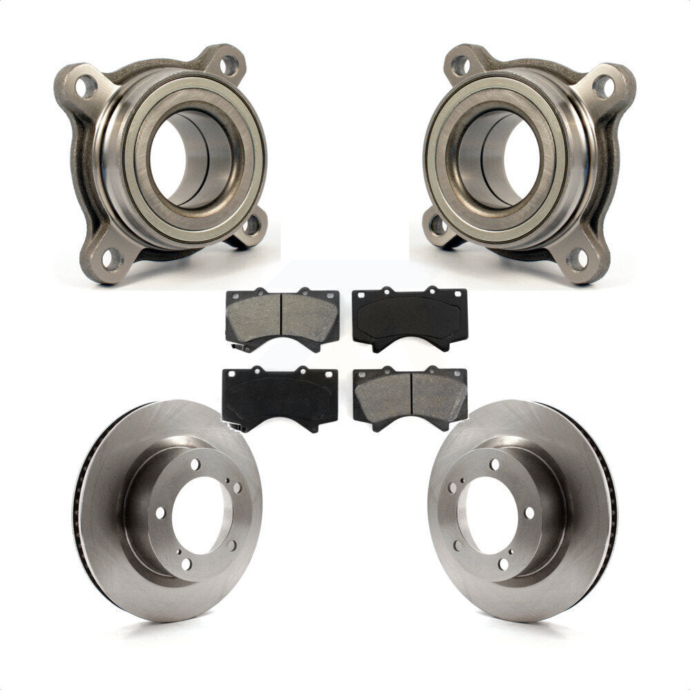 Transit Auto KBB-106116 Wheel Bearing Assembly for 2008-2020 Toyota Land Cruiser, Lexus LX570 - Front product image