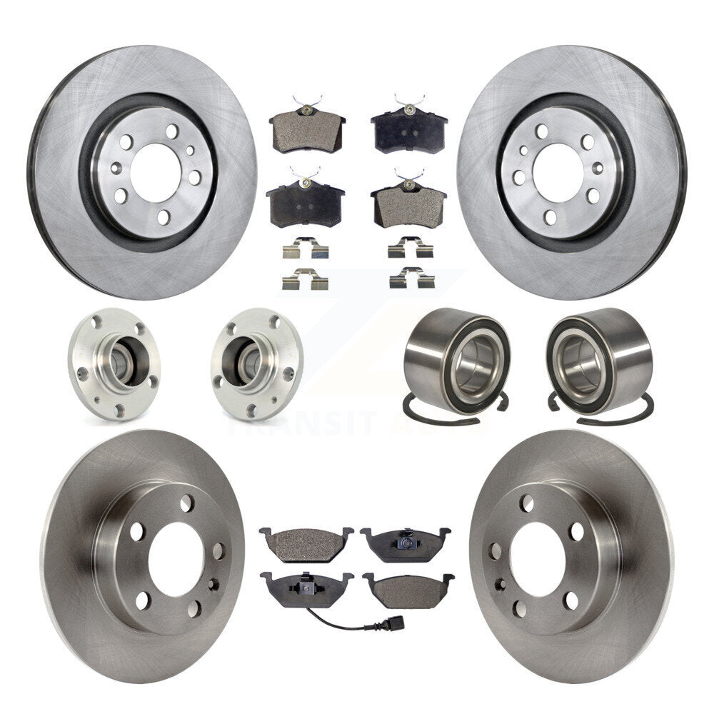 Transit Auto KBB-106124 Wheel Bearing for 2007-2010 Volkswagen Beetle - Front and Rear product image