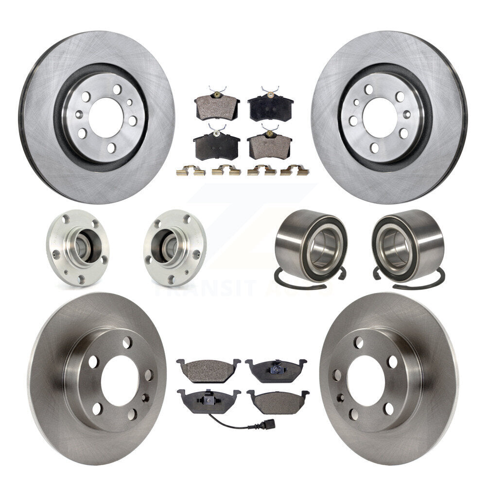 Transit Auto KBB-106125 Wheel Bearing for 1998-2010 Volkswagen Golf City, Volkswagen Jetta City, Volkswagen Beetle & more - Front and Rear product image