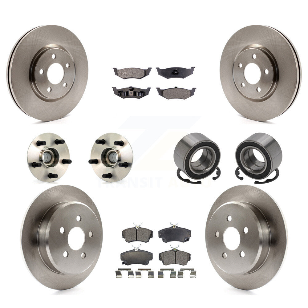 Transit Auto KBB-106142 Wheel Bearing for 2007 Chrysler PT Cruiser - Front and Rear product image