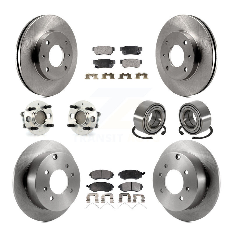 Transit Auto KBB-106180 Wheel Bearing for 1999-2000 Hyundai Sonata - Front and Rear product image