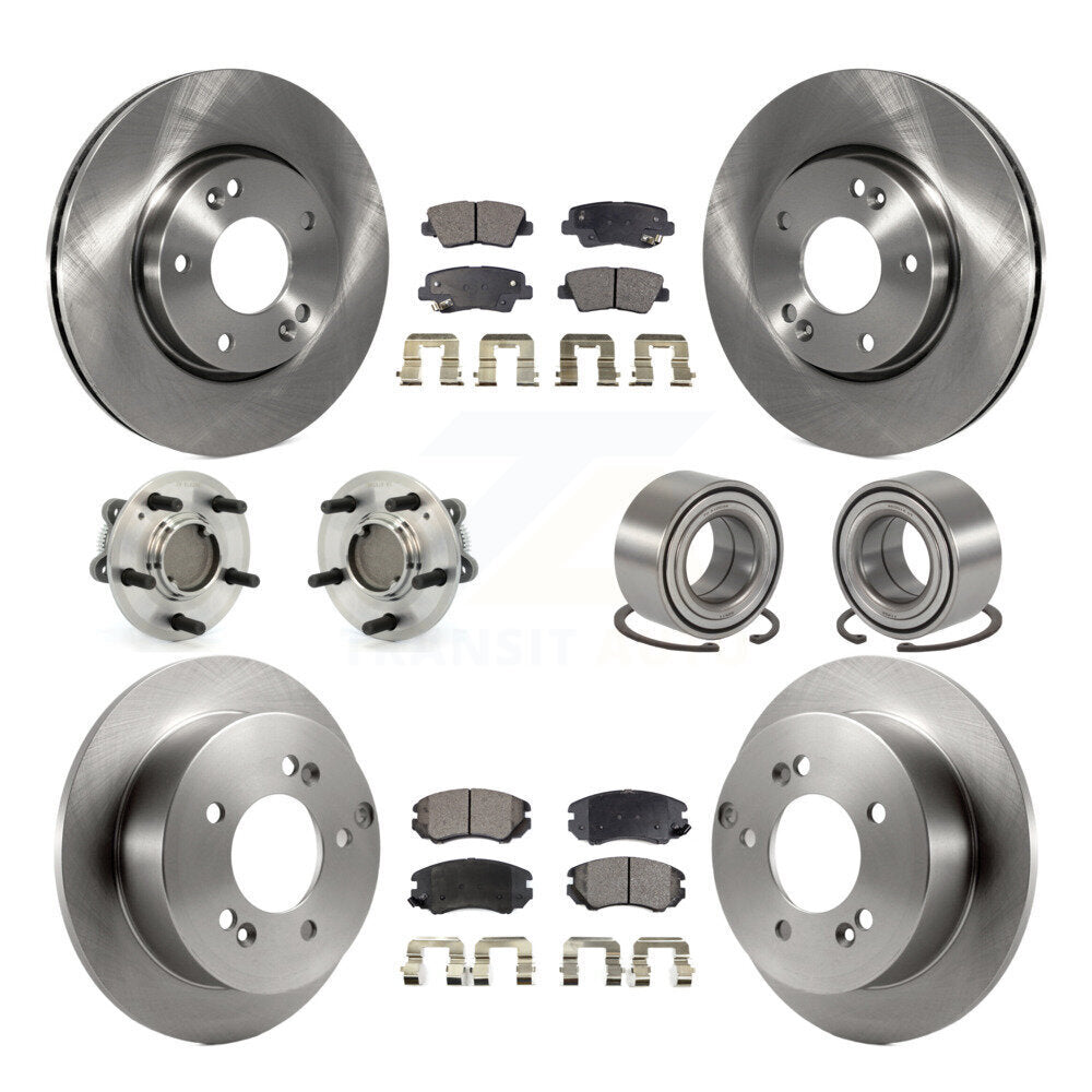 Transit Auto KBB-106210 Wheel Bearing for 2008-2010 Hyundai Sonata - Front and Rear product image