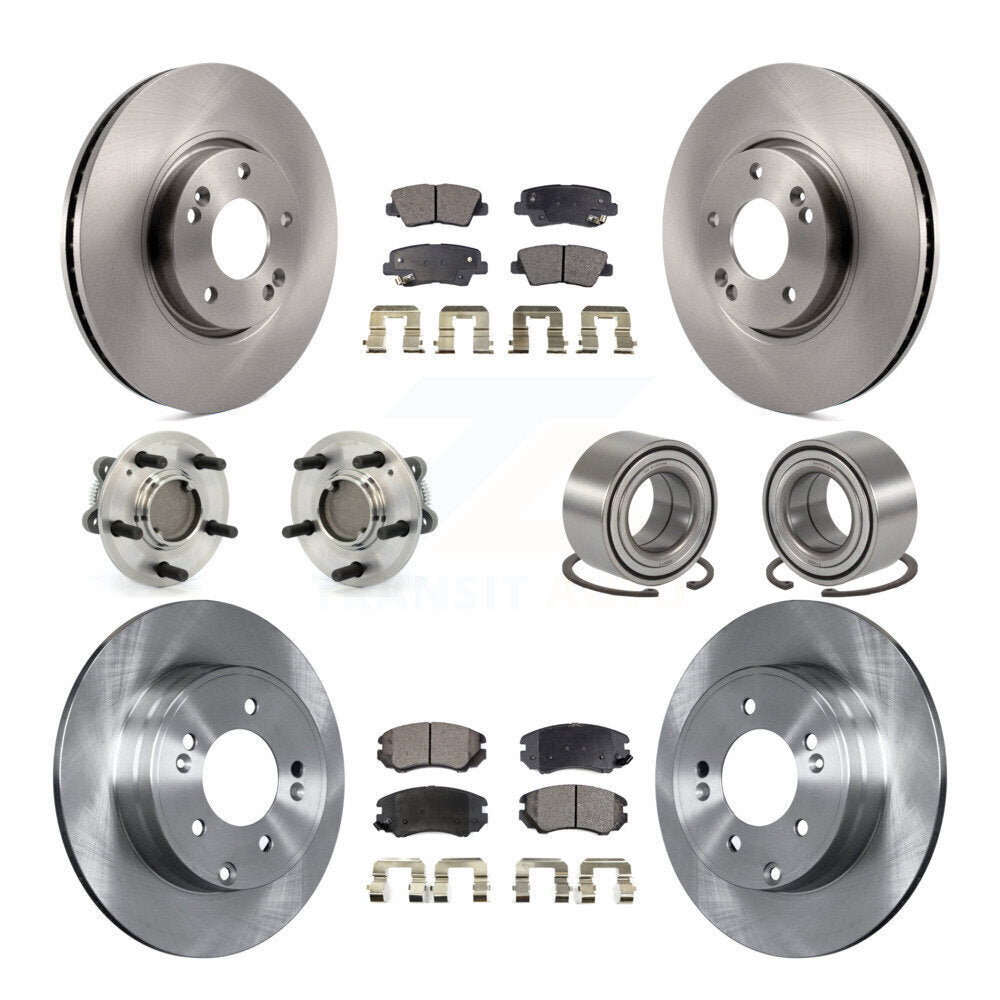 Transit Auto KBB-106212 Wheel Bearing for 2008-2010 Hyundai Sonata - Front and Rear product image