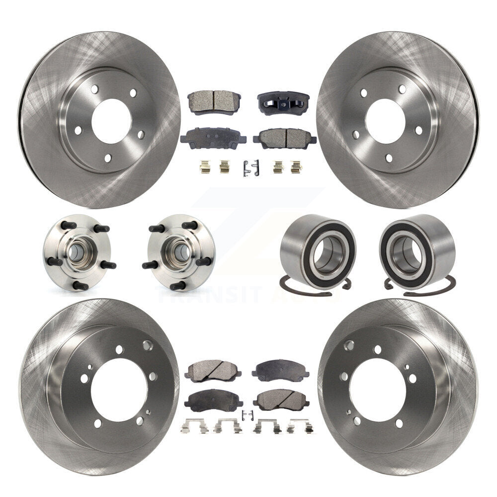 Transit Auto KBB-106263 Wheel Bearing for 2004-2006 Mitsubishi Lancer - Front and Rear product image