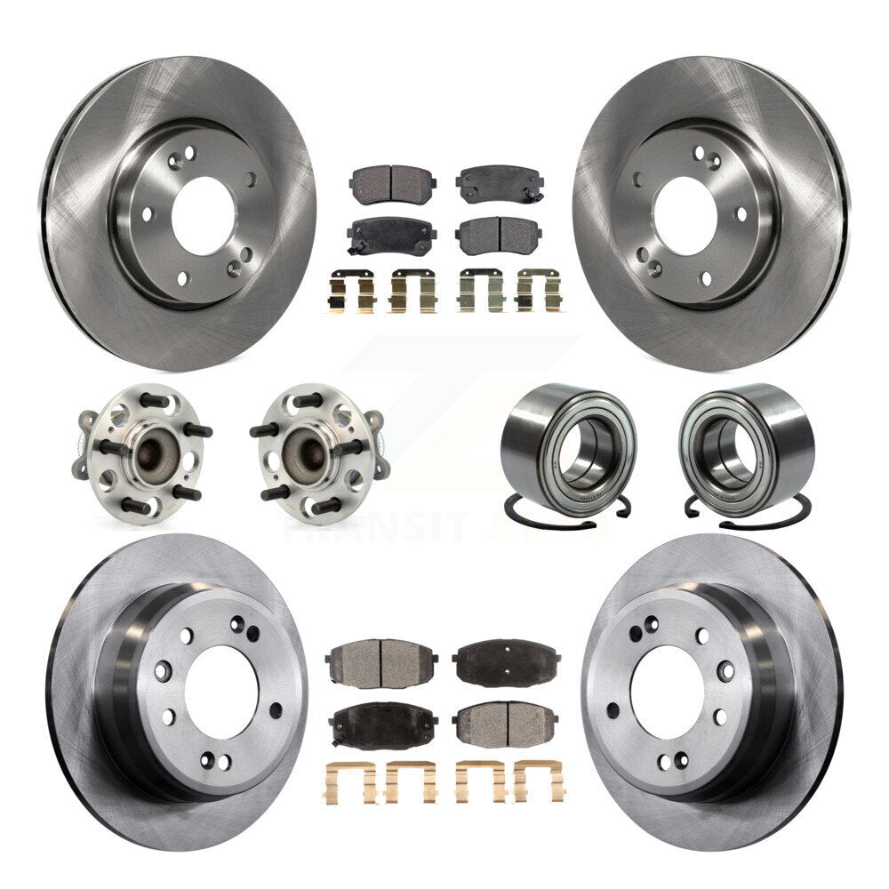 Transit Auto KBB-106264 Wheel Bearing for 2009-2012 Hyundai Elantra - Front and Rear product image