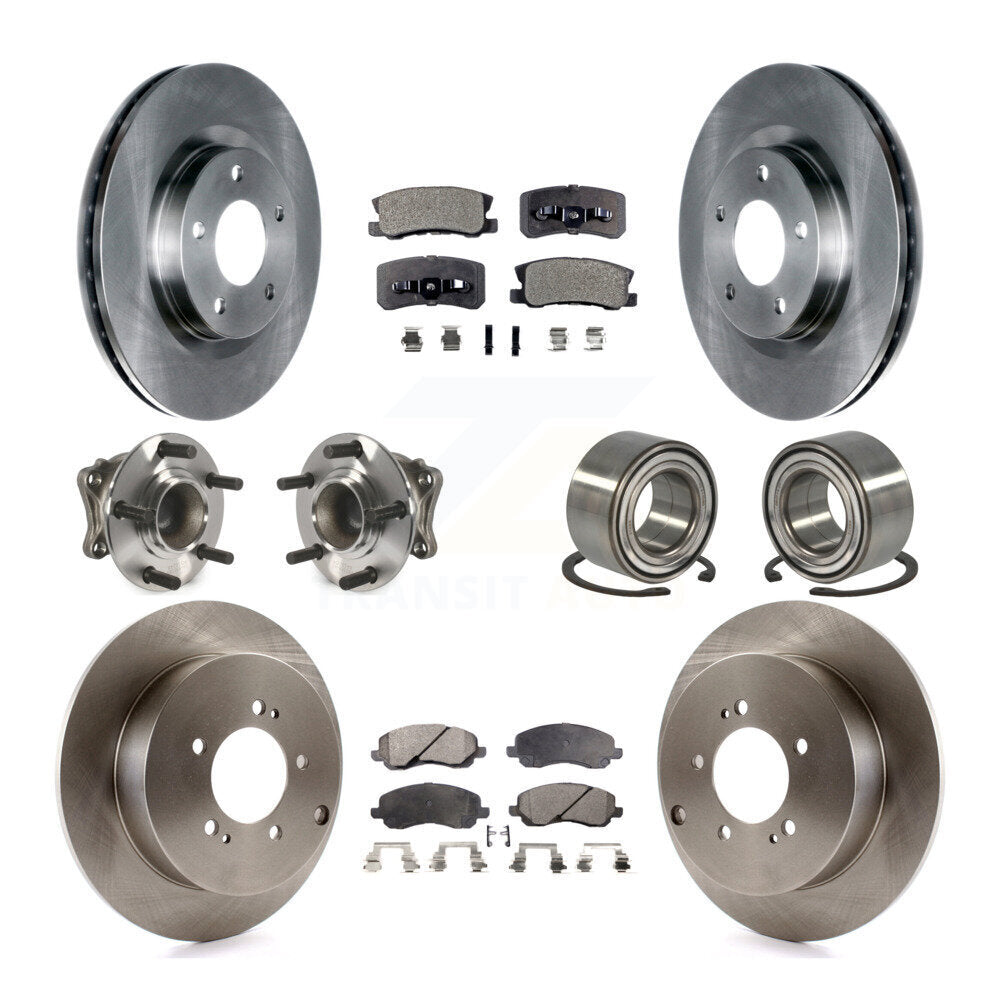Transit Auto KBB-106297 Wheel Bearing for 2007-2013 Mitsubishi Outlander - Front and Rear product image