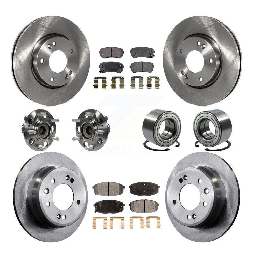 Transit Auto KBB-106320 Wheel Bearing for 2010 Hyundai Elantra - Front and Rear product image