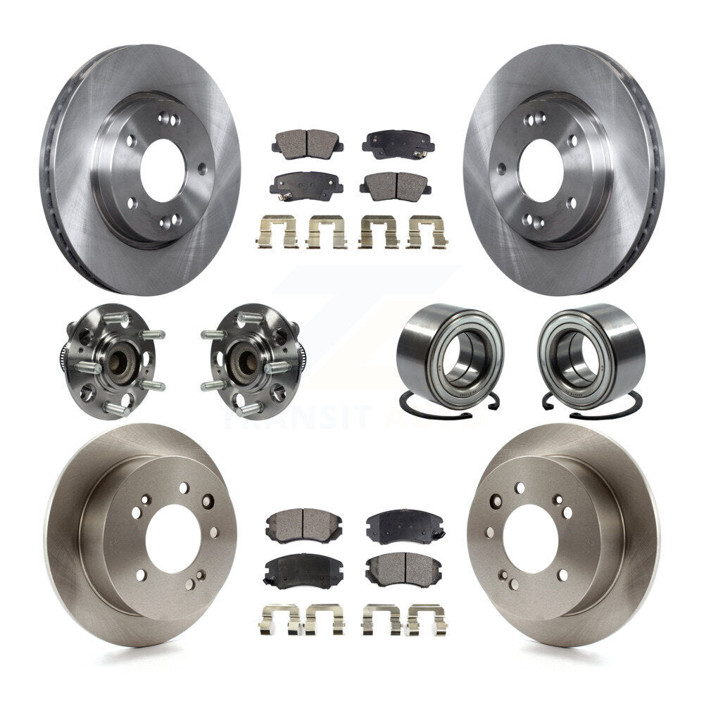Transit Auto KBB-106321 Wheel Bearing for 2010 Hyundai Elantra - Front and Rear product image