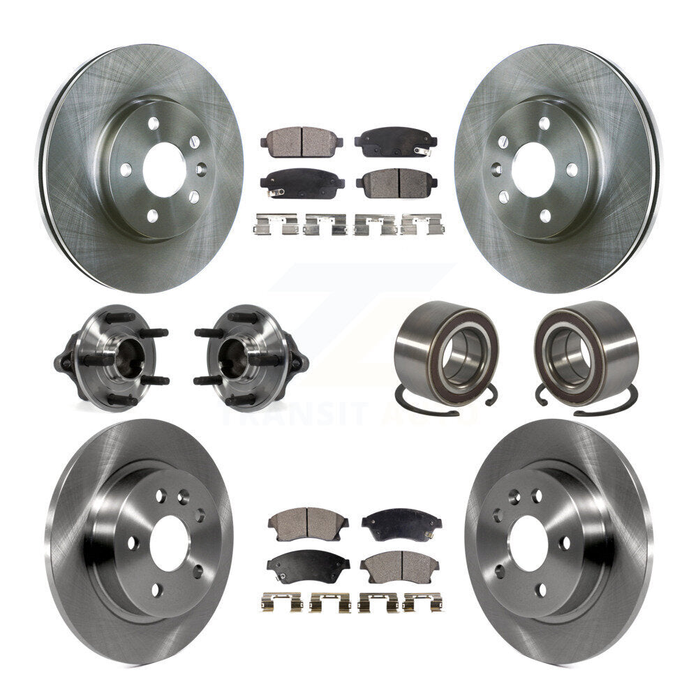 Transit Auto KBB-106366 Wheel Bearing for 2013-2015 Chevrolet Sonic - Front and Rear product image